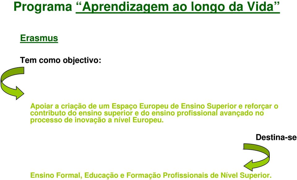 ensino superior e do ensino profissional avançado no processo de inovação a