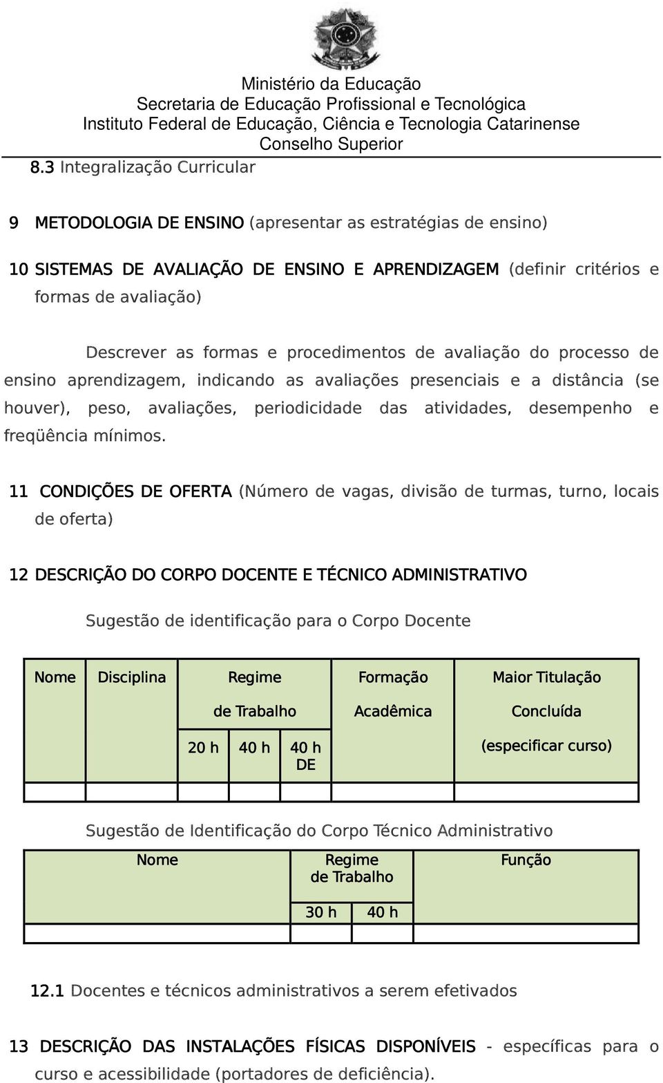 freqüência mínimos.