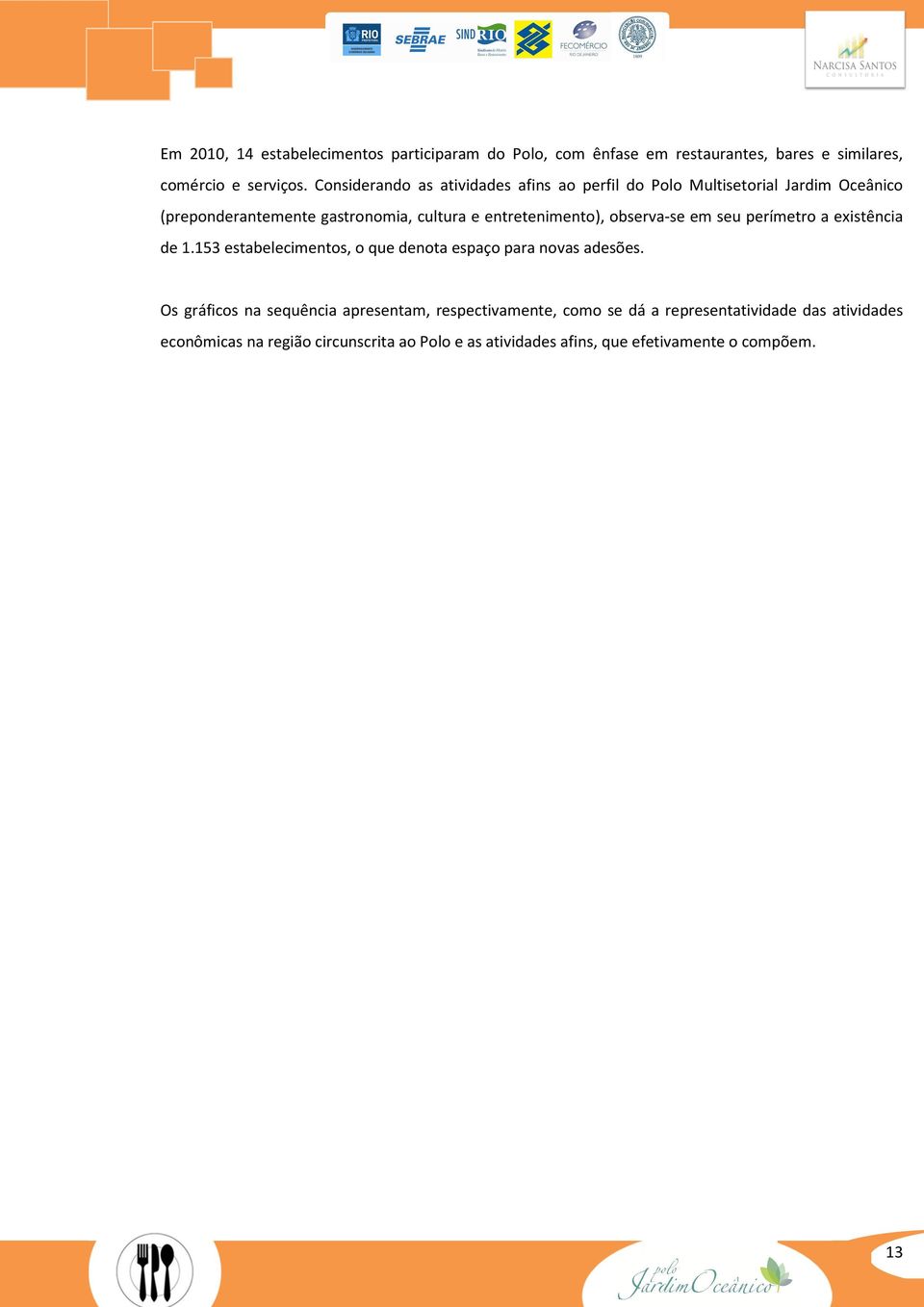 observa-se em seu perímetro a existência de 1.153 estabelecimentos, o que denota espaço para novas adesões.