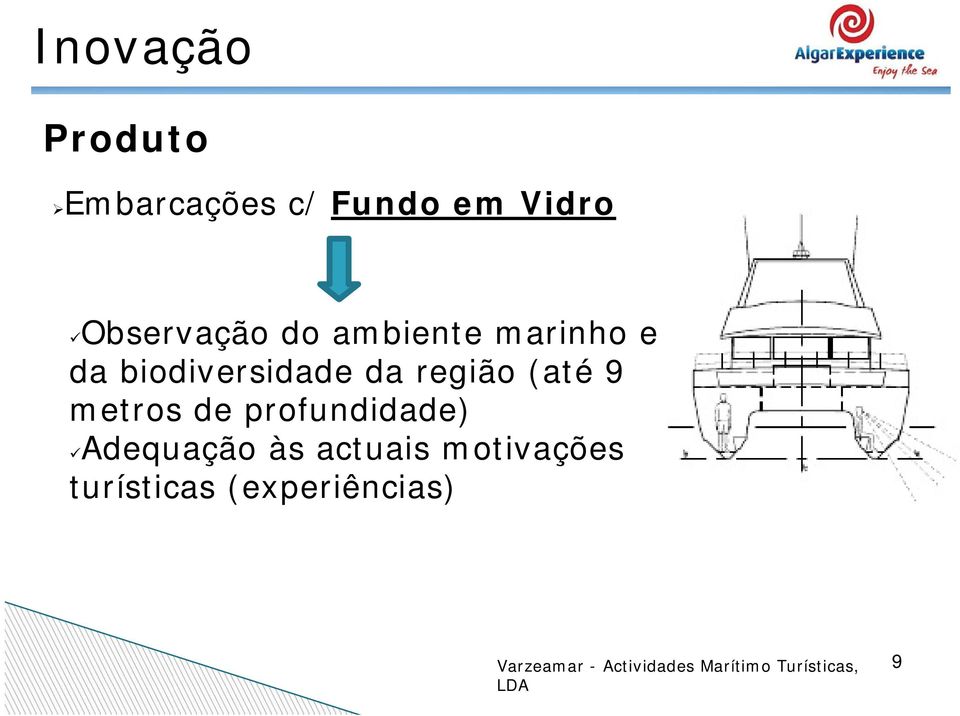 biodiversidade da região (até 9 metros de