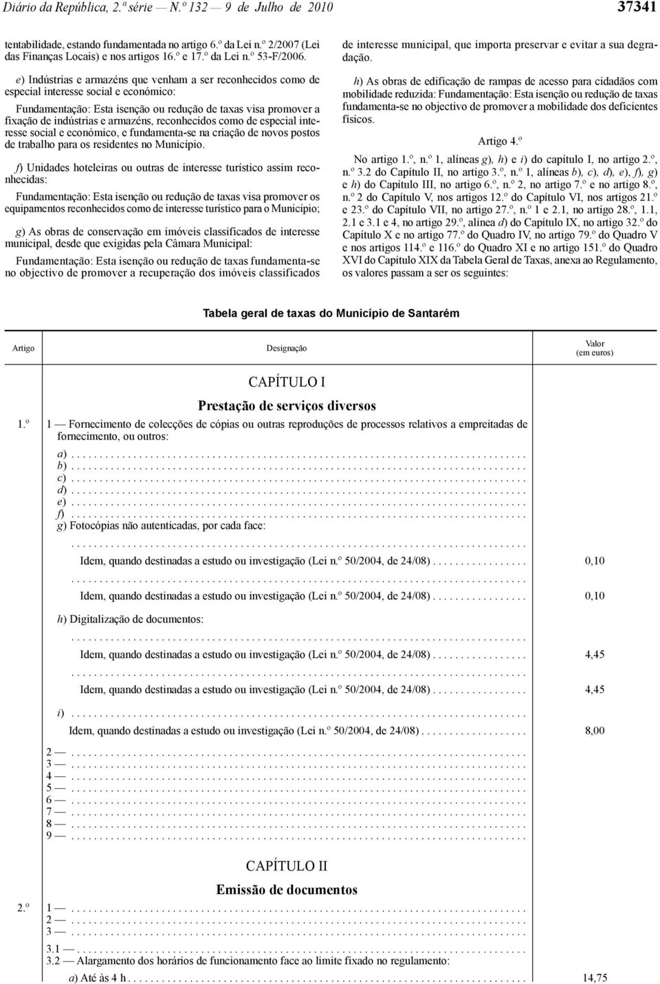 reconhecidos como de especial interesse social e económico, e fundamenta-se na criação de novos postos de trabalho para os residentes no Município.