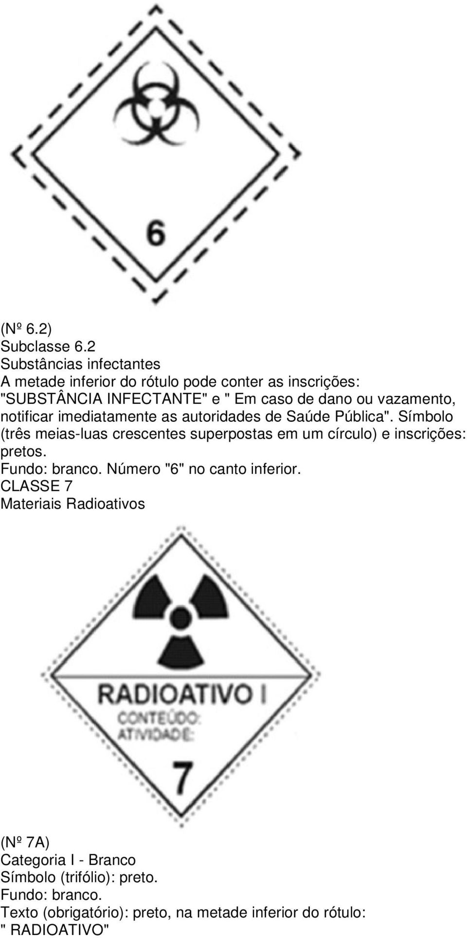 vazamento, notificar imediatamente as autoridades de Saúde Pública".