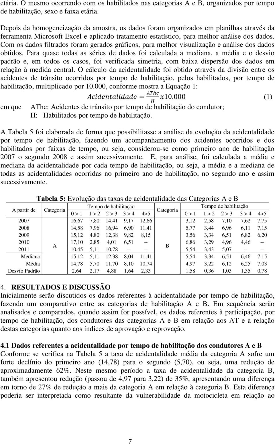 Com os dados filtrados foram gerados gráficos, para melhor visualização e análise dos dados obtidos.