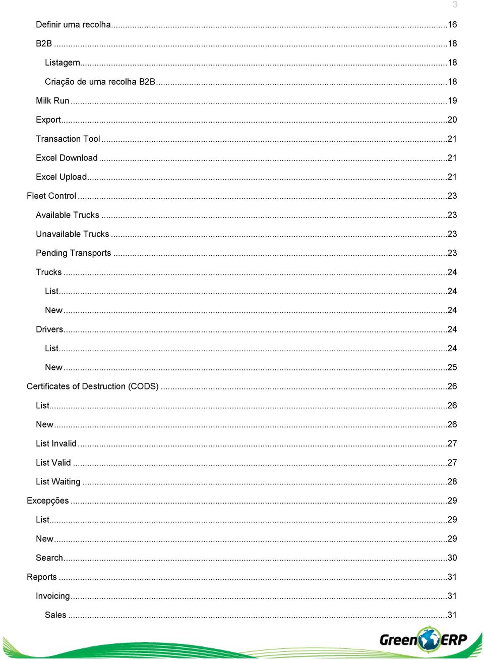 ..23 Trucks...24 List...24 New...24 Drivers...24 List...24 New...25 Certificates of Destruction (CODS)...26 List...26 New.