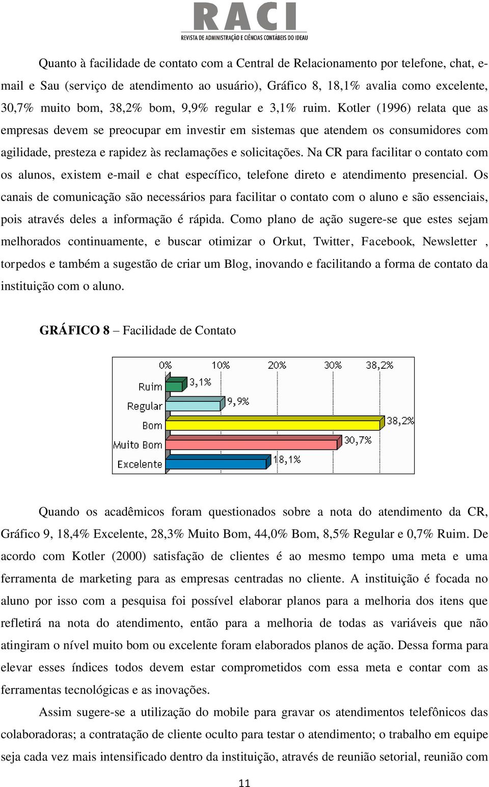 Kotler (1996) relata que as empresas devem se preocupar em investir em sistemas que atendem os consumidores com agilidade, presteza e rapidez às reclamações e solicitações.