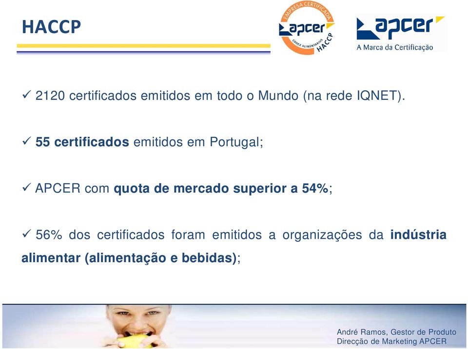 55 certificados emitidos em Portugal; APCER com quota de