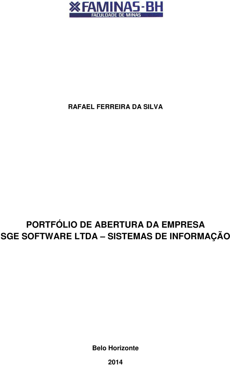 EMPRESA SGE SOFTWARE LTDA