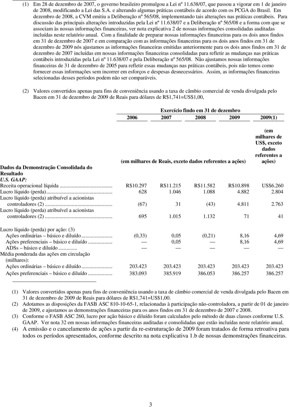 Para discussão das principais alterações introduzidas pela Lei nº 11.