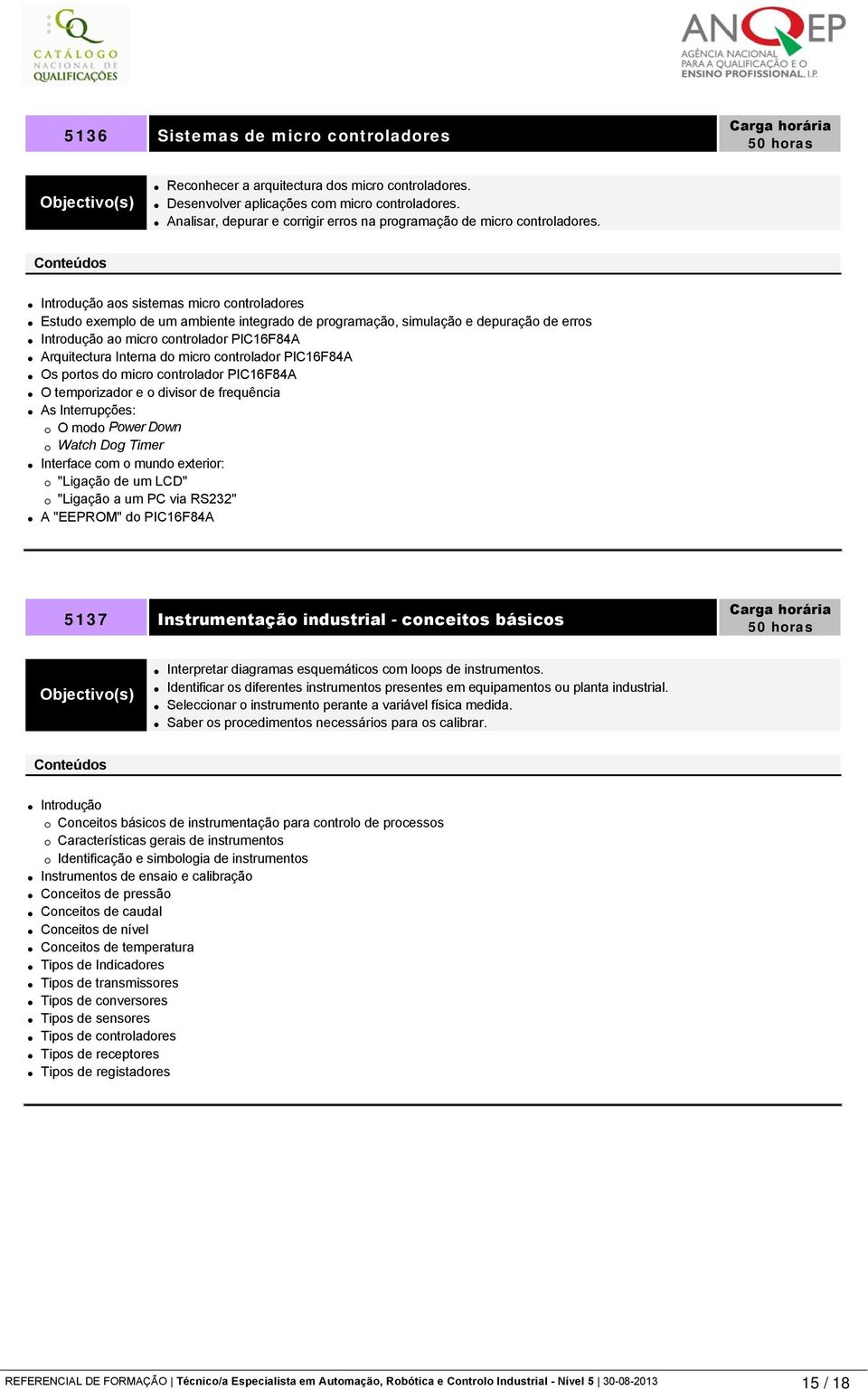 Introdução aos sistemas micro controladores Estudo exemplo de um ambiente integrado de programação, simulação e depuração de erros Introdução ao micro controlador PIC16F84A Arquitectura Interna do