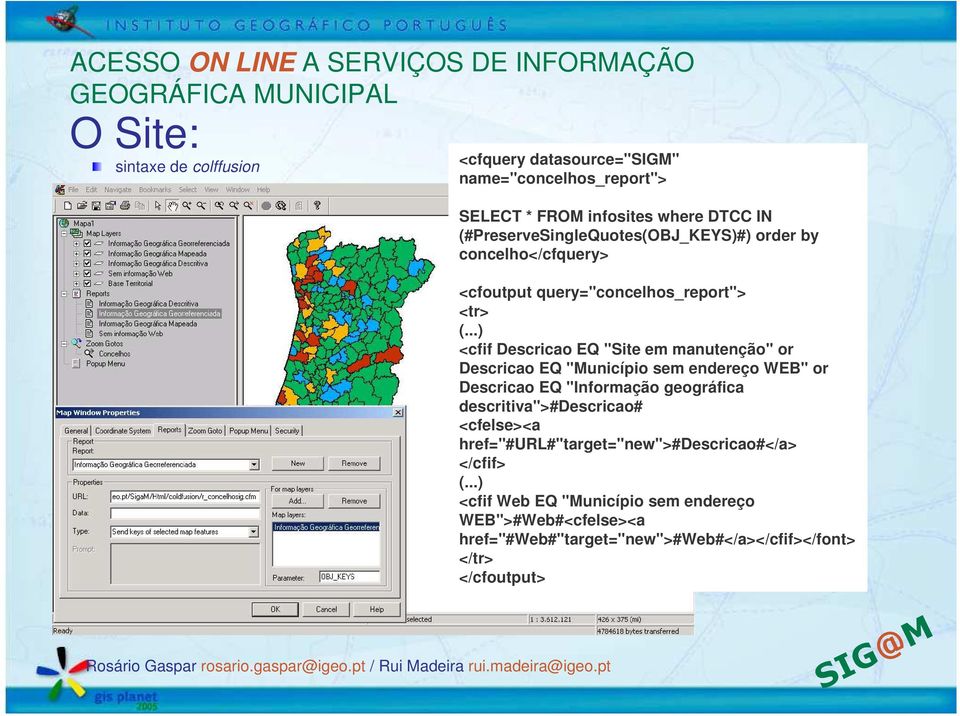 ..) <cfif Descricao EQ "Site em manutenção" or Descricao EQ "Município sem endereço WEB" or Descricao EQ "Informação geográfica