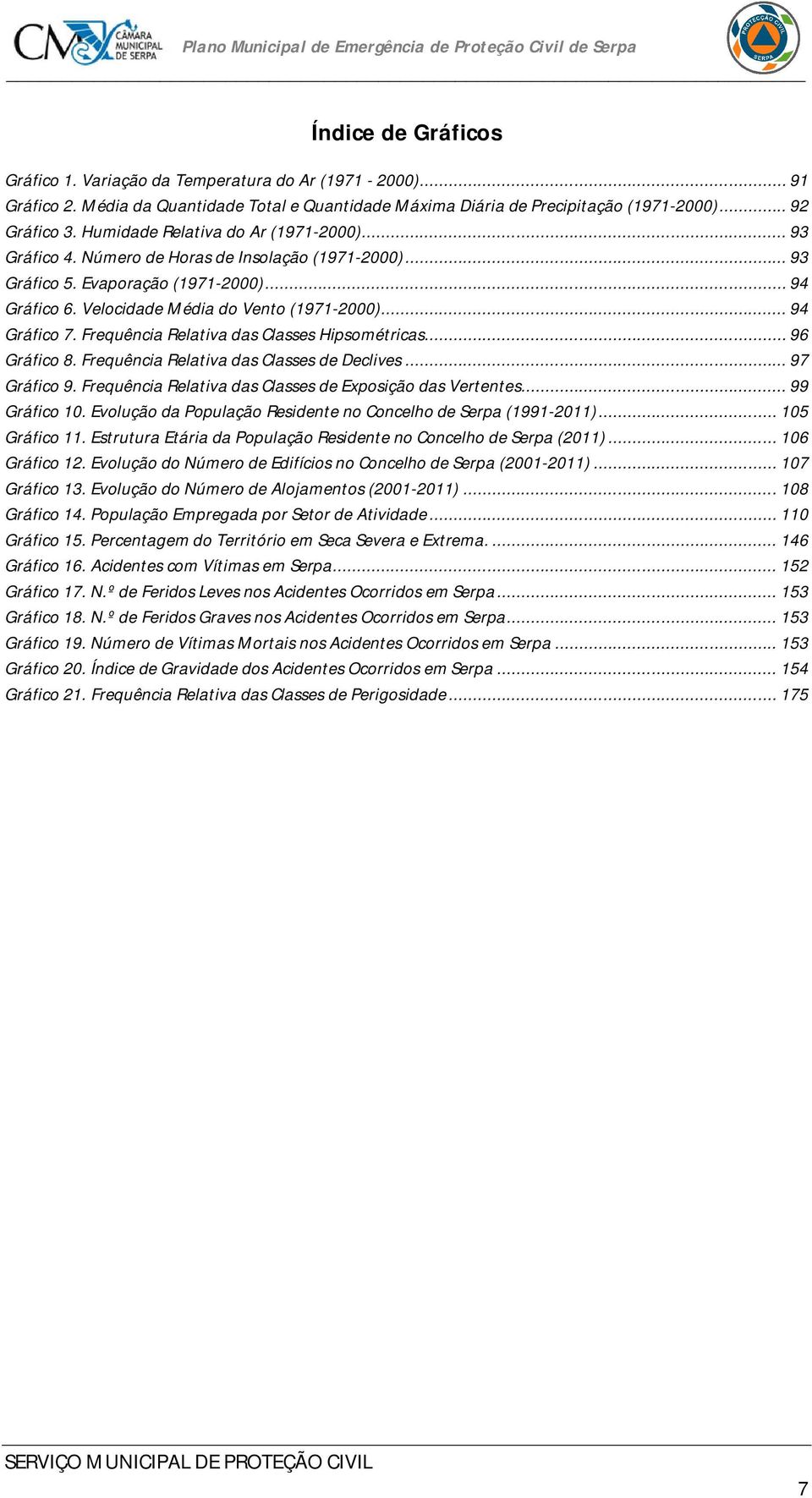 .. 94 Gráfico 7. Frequência Relativa das Classes Hipsométricas... 96 Gráfico 8. Frequência Relativa das Classes de Declives... 97 Gráfico 9. Frequência Relativa das Classes de Exposição das Vertentes.