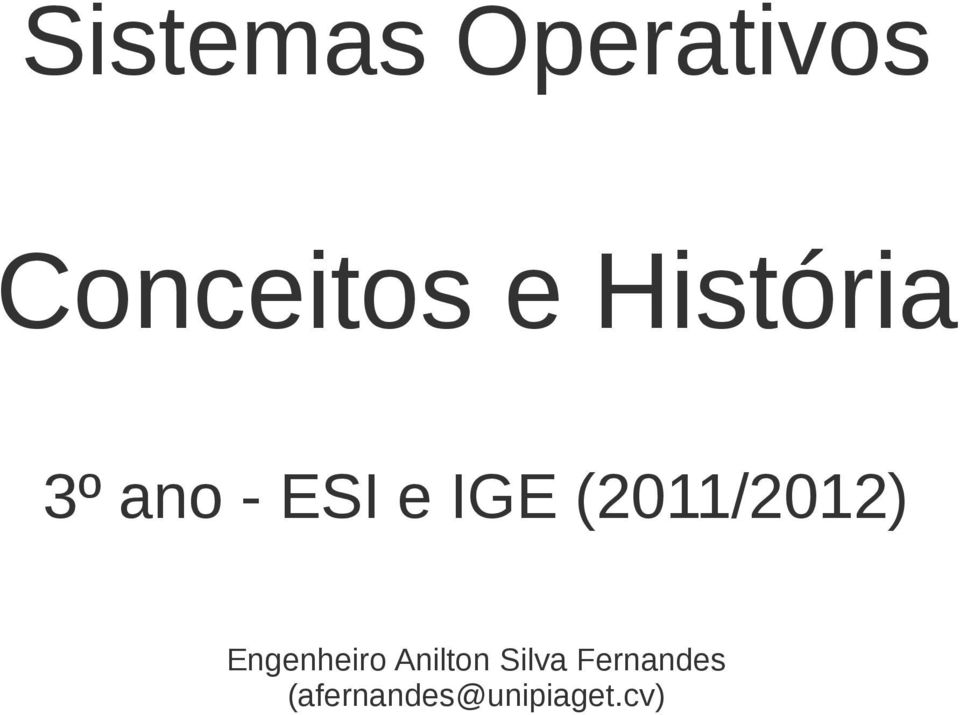 (2011/2012) Engenheiro Anilton