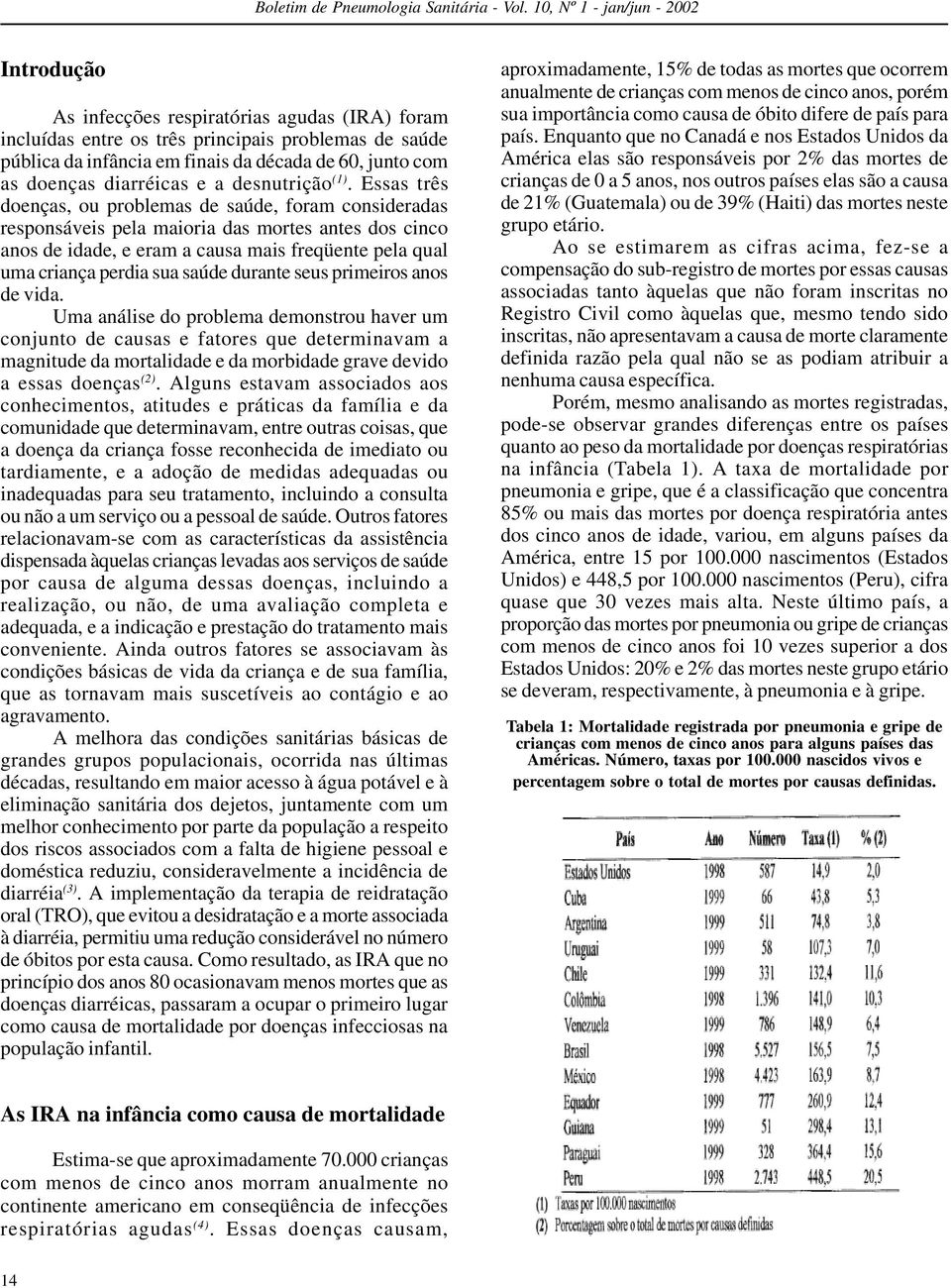 Essas três doenças, ou problemas de saúde, foram consideradas responsáveis pela maioria das mortes antes dos cinco anos de idade, e eram a causa mais freqüente pela qual uma criança perdia sua saúde