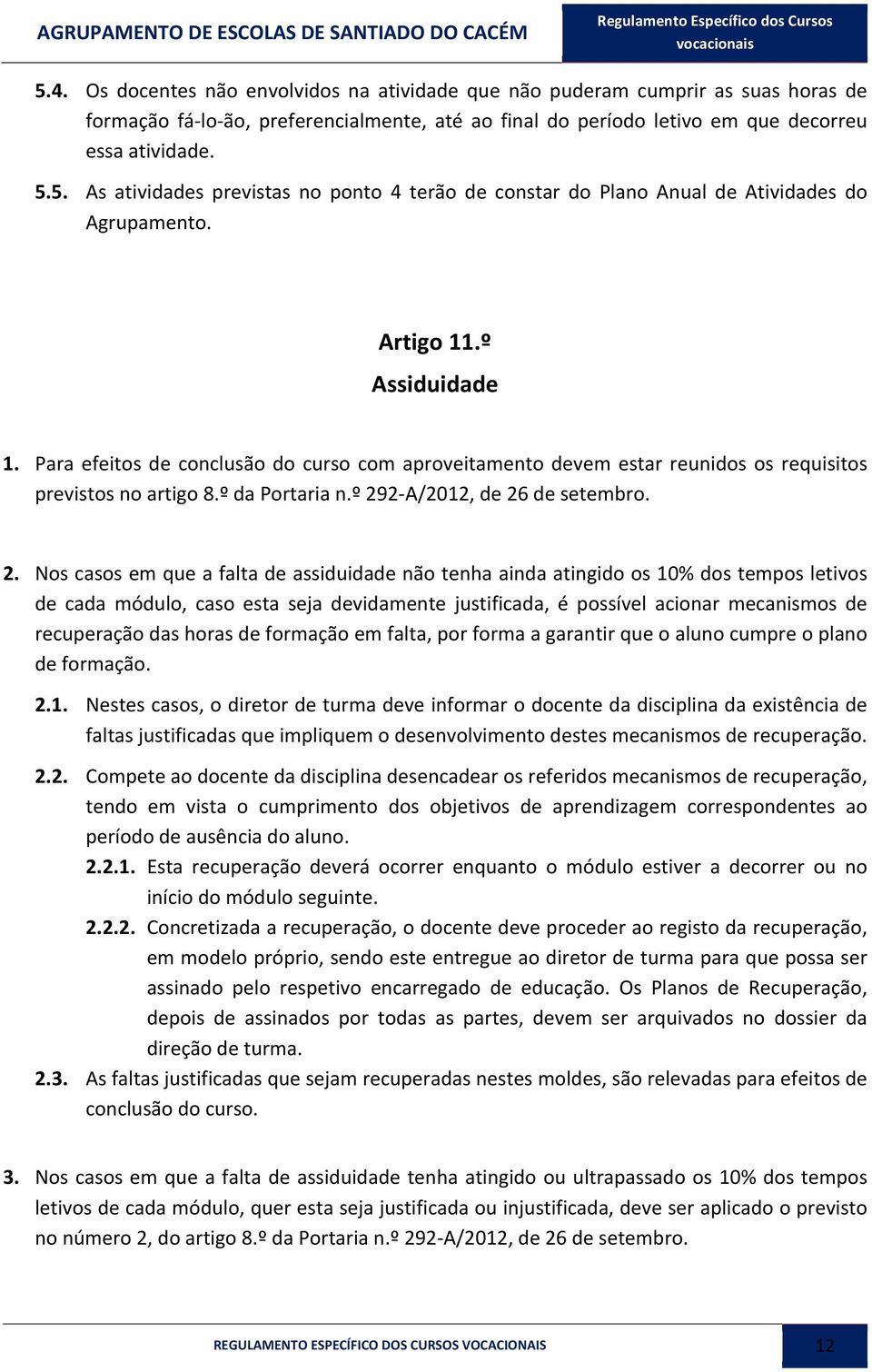 2- A/2012, de 26