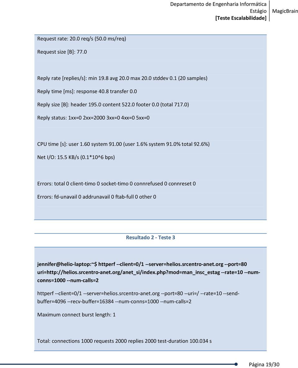 60 system 91.00 (user 1.6% system 91.0% total 92.6%) Resultado 2 - Teste 3 uri=http://helios.srcentro-anet.org/anet_si/index.php?