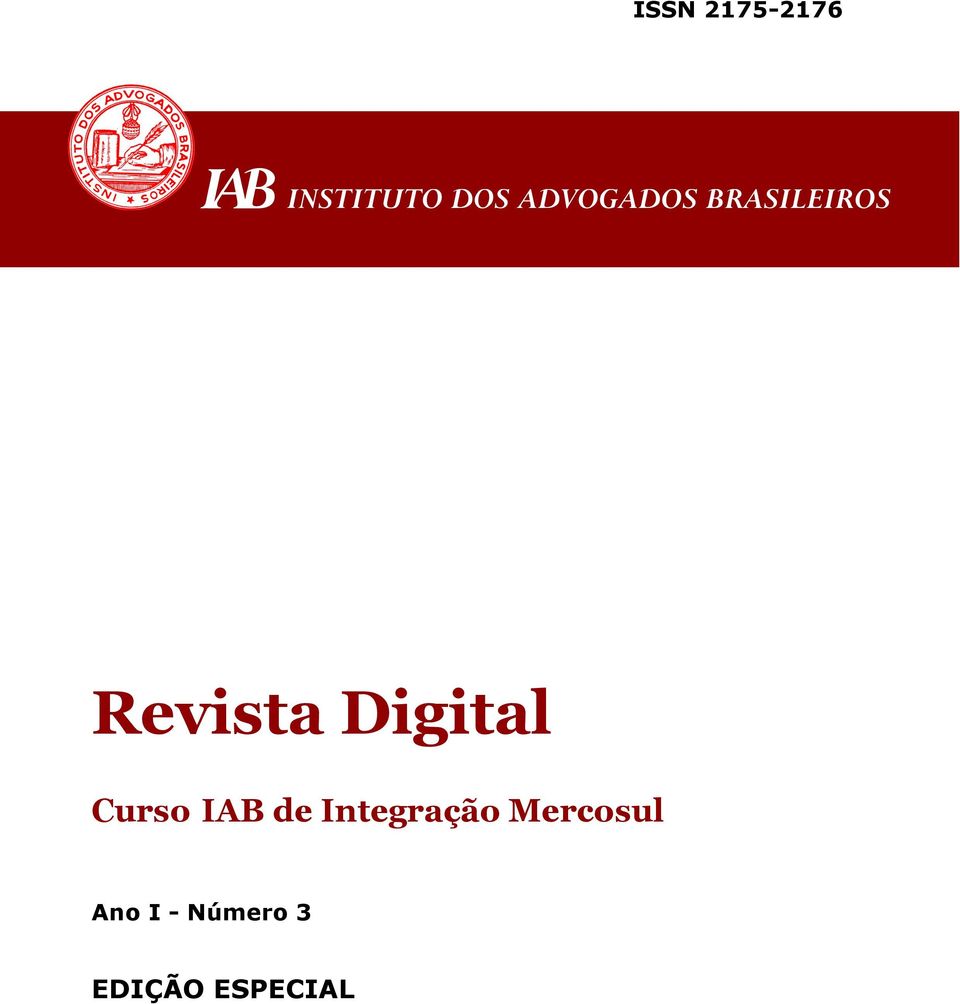 Integração Mercosul Ano