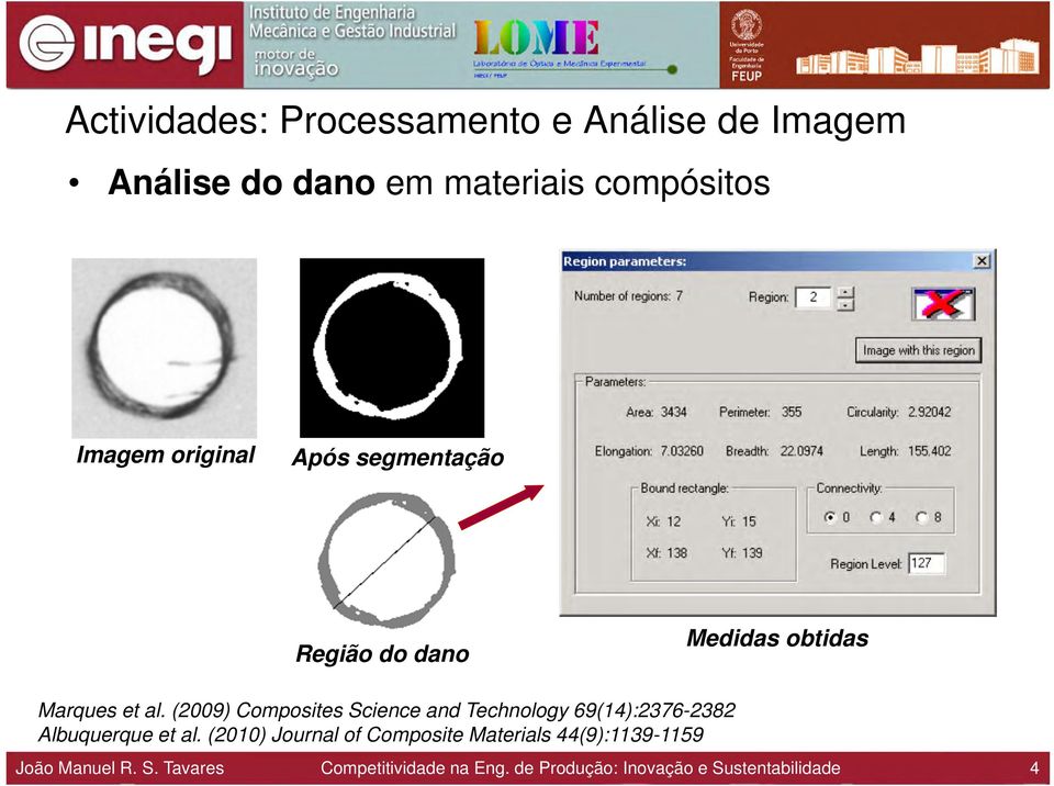 (2009) Composites Science and Technology 69(14):2376-2382 Albuquerque et al.