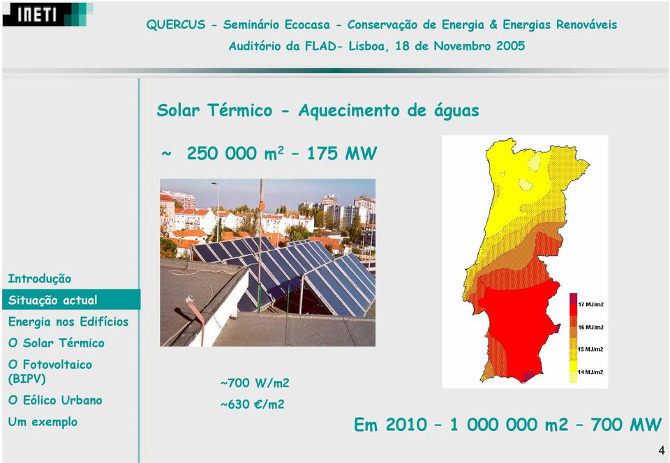 000 m 2 175 MW ~700 W/m2