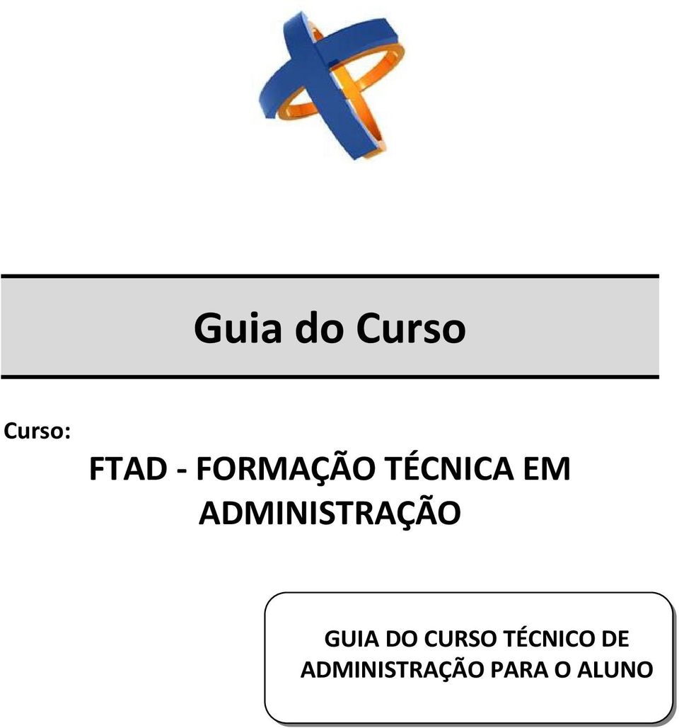 GUIA DO CURSO TÉCNICO DE