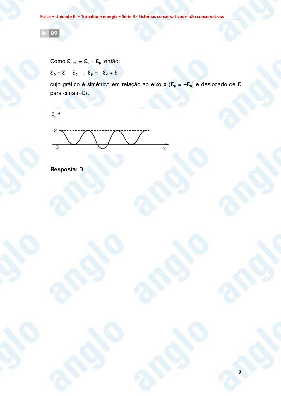 simétrico em relação ao eixo x (ε p = ε c