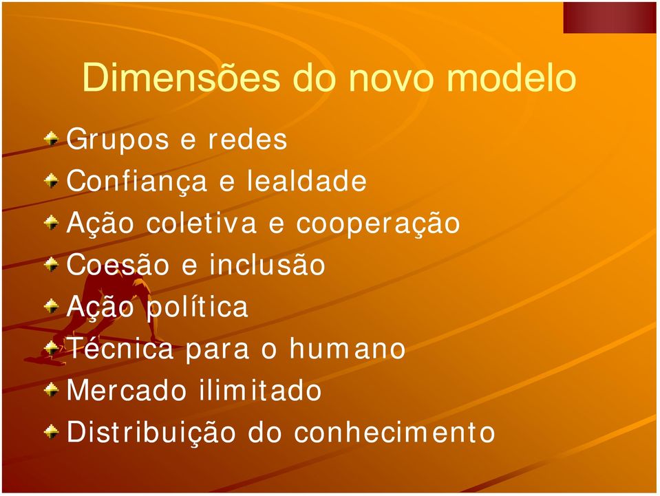 Ação política Técnica para o humano