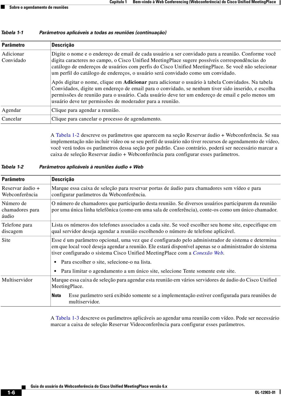 Conforme você digita caracteres no campo, o Cisco Unified MeetingPlace sugere possíveis correspondências do catálogo de endereços de usuários com perfis do Cisco Unified MeetingPlace.