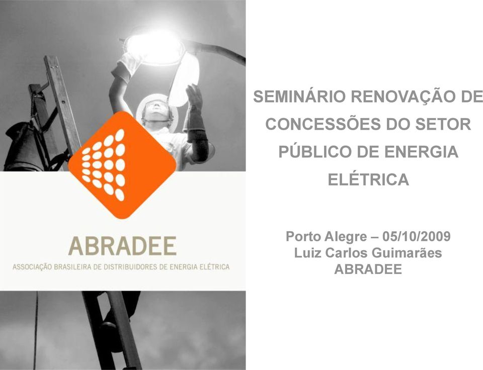 ENERGIA ELÉTRICA Porto Alegre