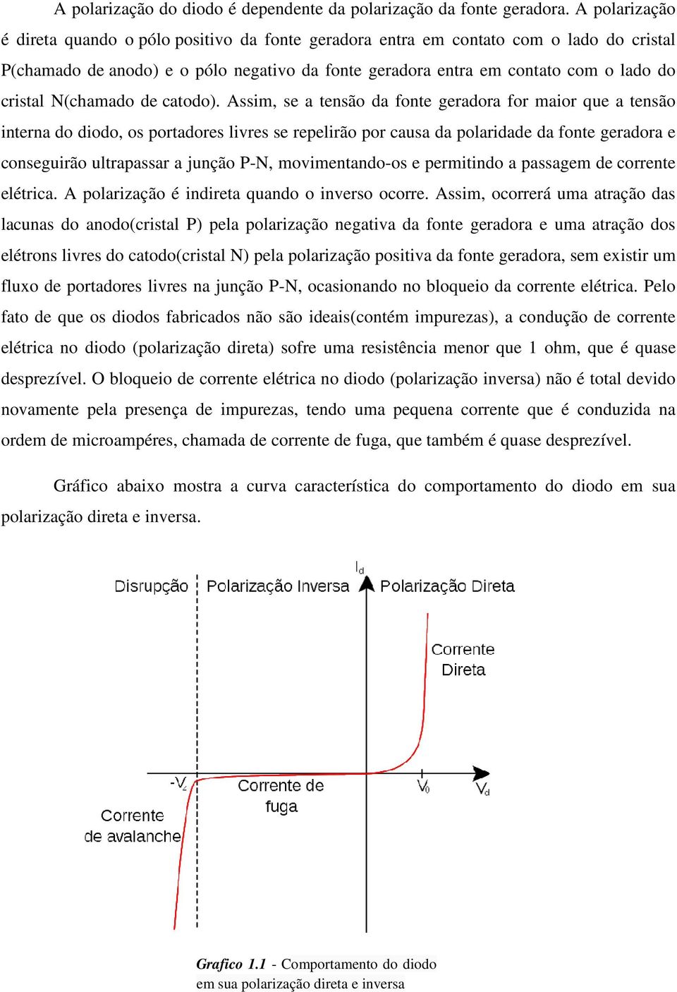 N(chamado de catodo).