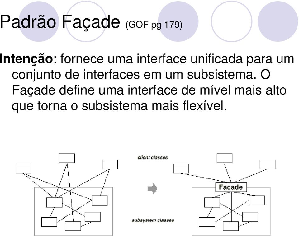 em um subsistema.