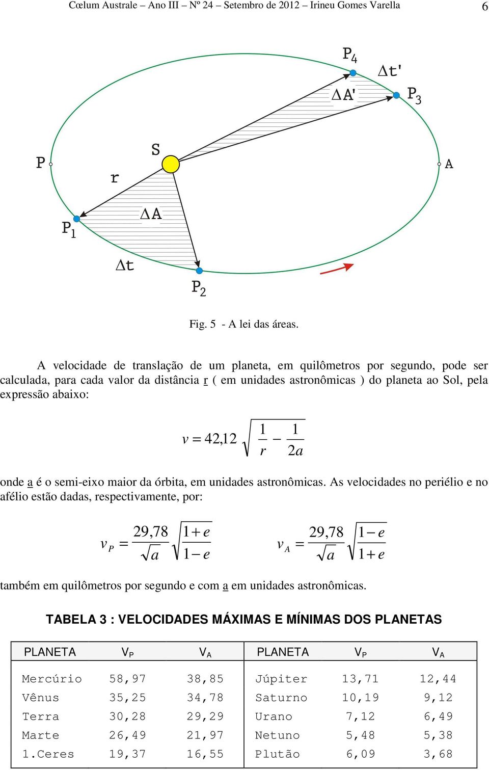 onde é o semi-eixo mior d órbit, em uniddes stronômics.