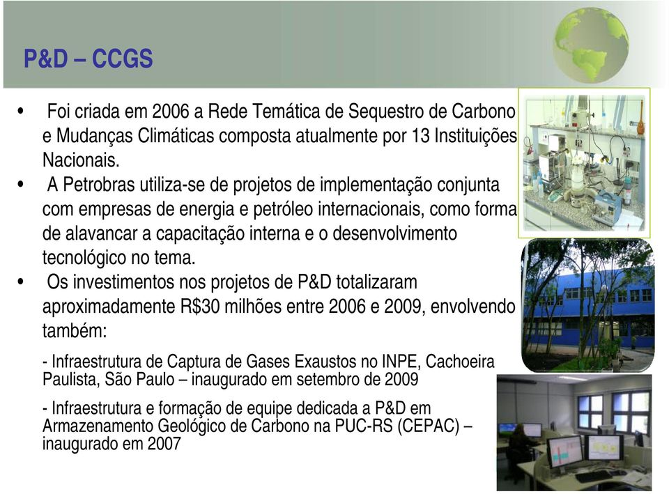 desenvolvimento tecnológico no tema.