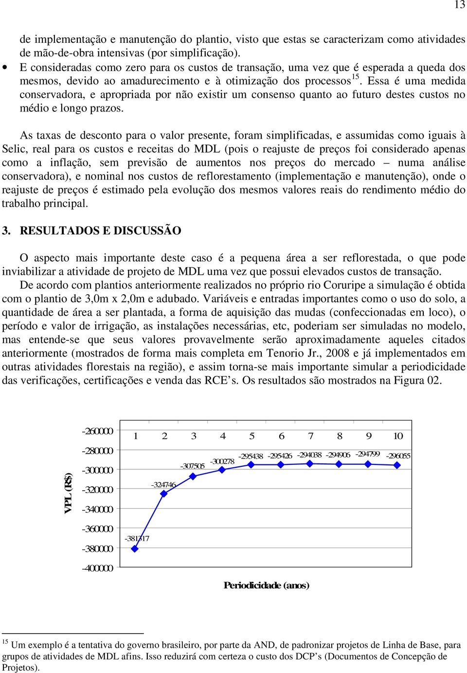 Essa é uma medida coservadora, e apropriada por ão existir um coseso quato ao futuro destes custos o médio e logo prazos.