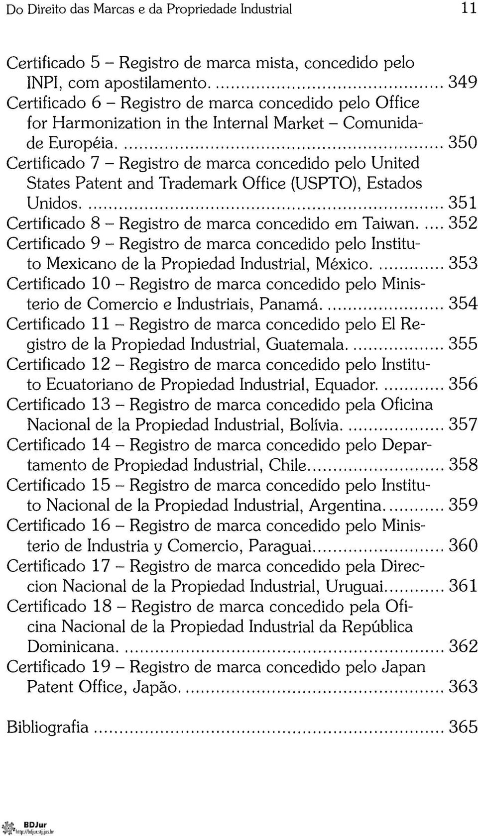 .. 350 Certificado 7 - Registro de marca concedido pelo United States Patent and Trademark Office (USPTO), Estados Unidos... 351 Certificado 8 - Registro de marca concedido em Taiwan.