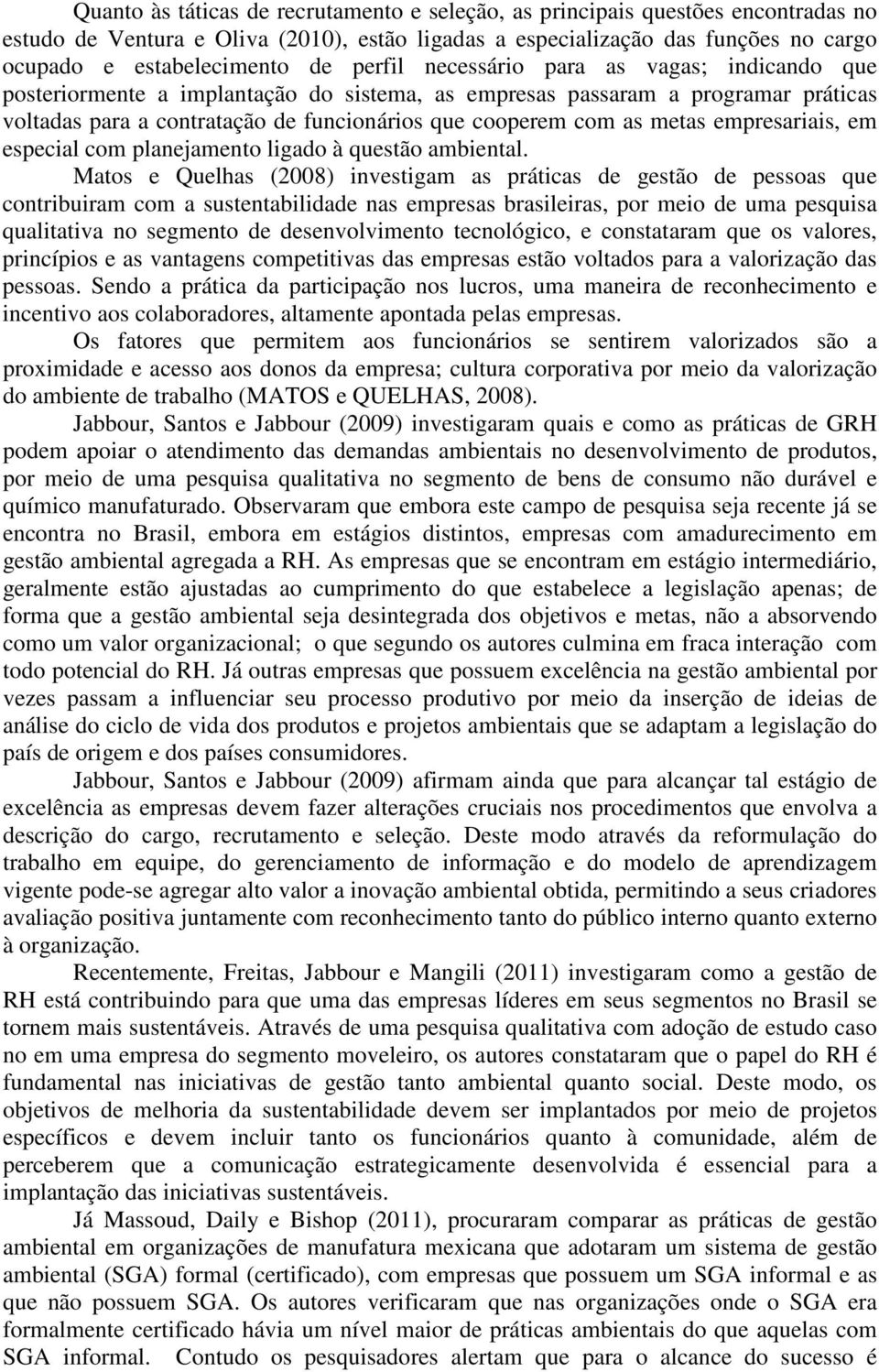 empresariais, em especial com planejamento ligado à questão ambiental.