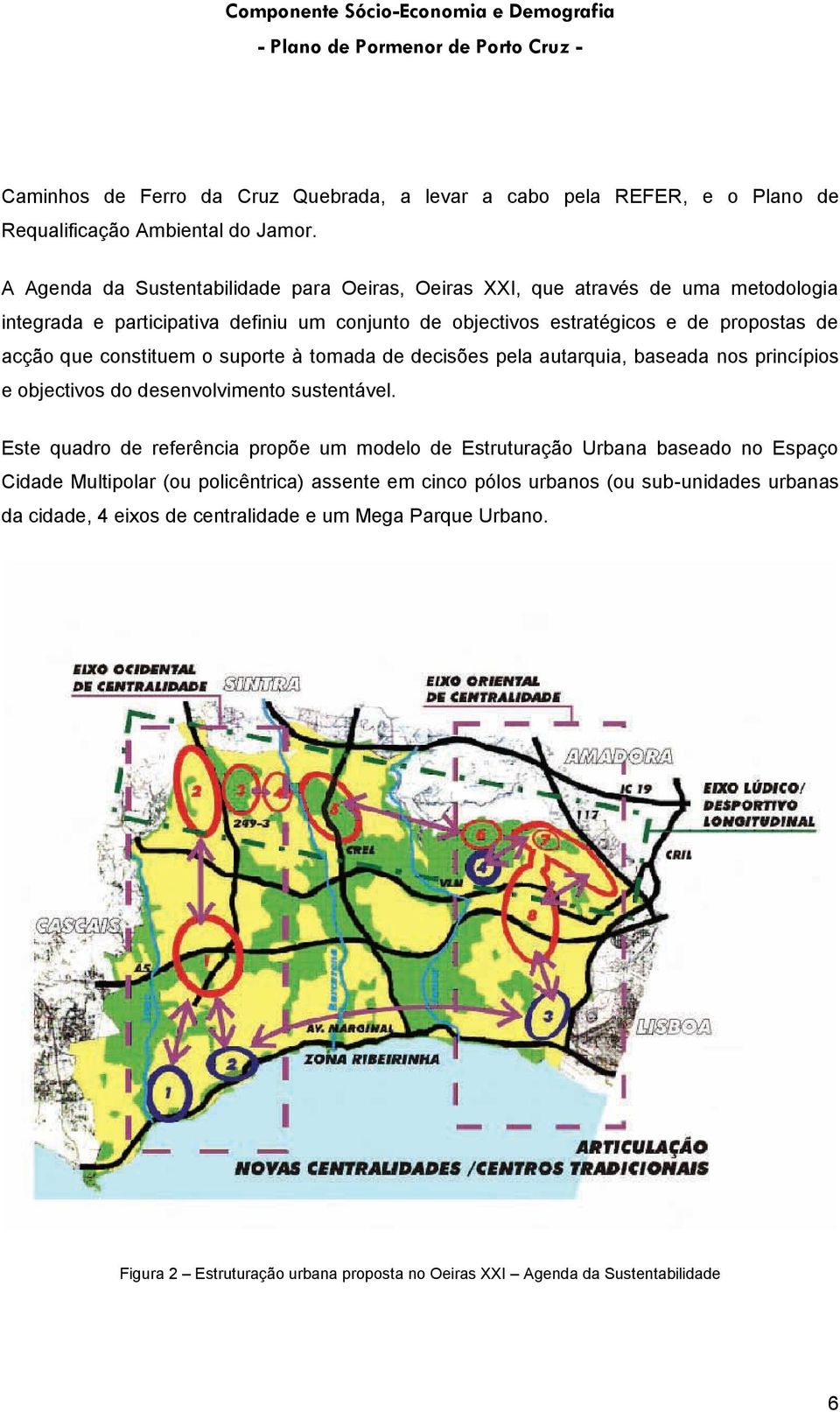 que constituem o suporte à tomada de decisões pela autarquia, baseada nos princípios e objectivos do desenvolvimento sustentável.