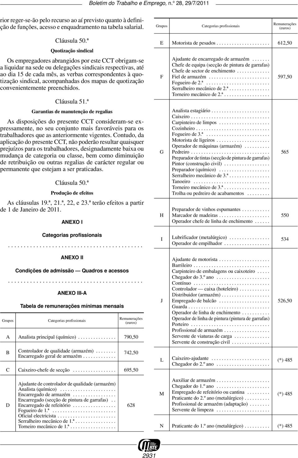 sindical, acompanhadas dos mapas de quotização convenientemente preenchidos. Cláusula 51.