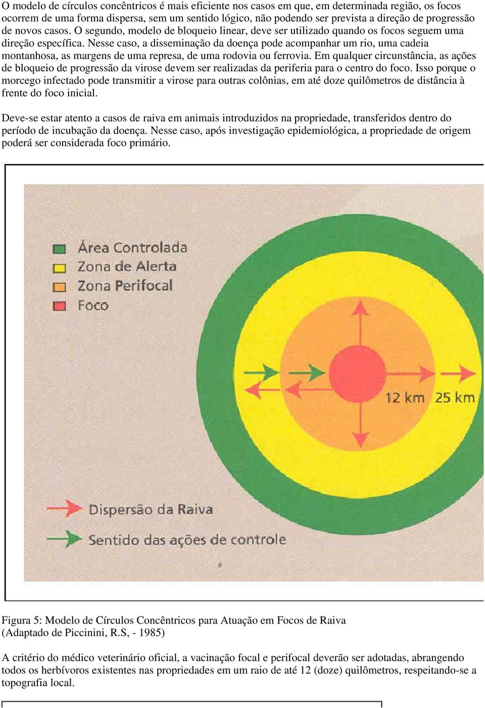 Nesse caso, a disseminação da doença pode acompanhar um rio, uma cadeia montanhosa, as margens de uma represa, de uma rodovia ou ferrovia.