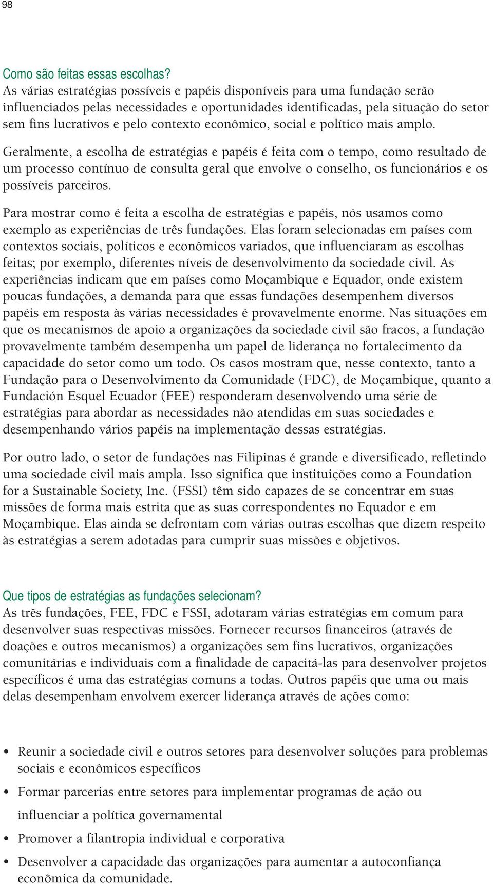 econômico, social e político mais amplo.