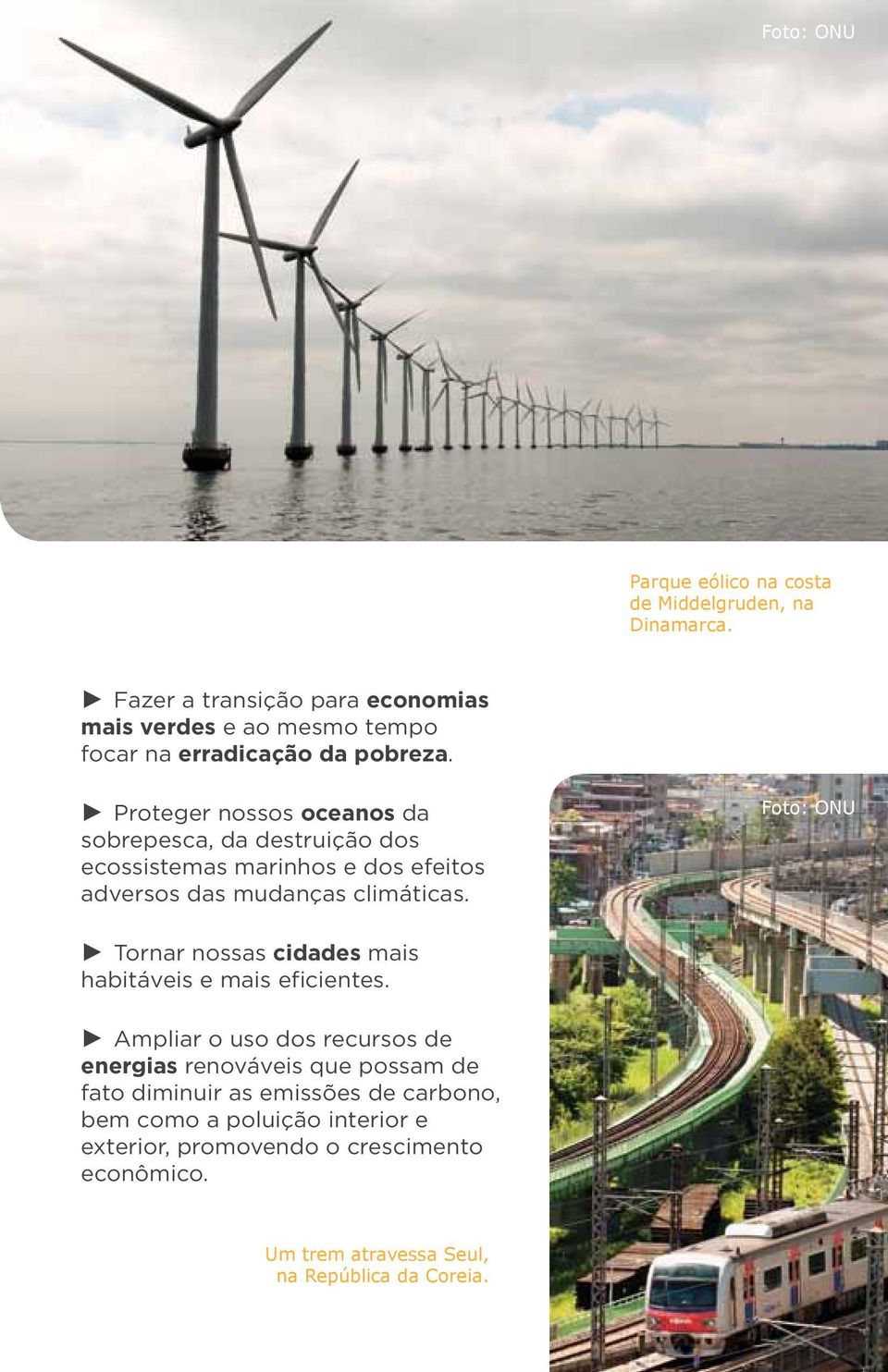 Proteger nossos oceanos da sobrepesca, da destruição dos ecossistemas marinhos e dos efeitos adversos das mudanças climáticas.