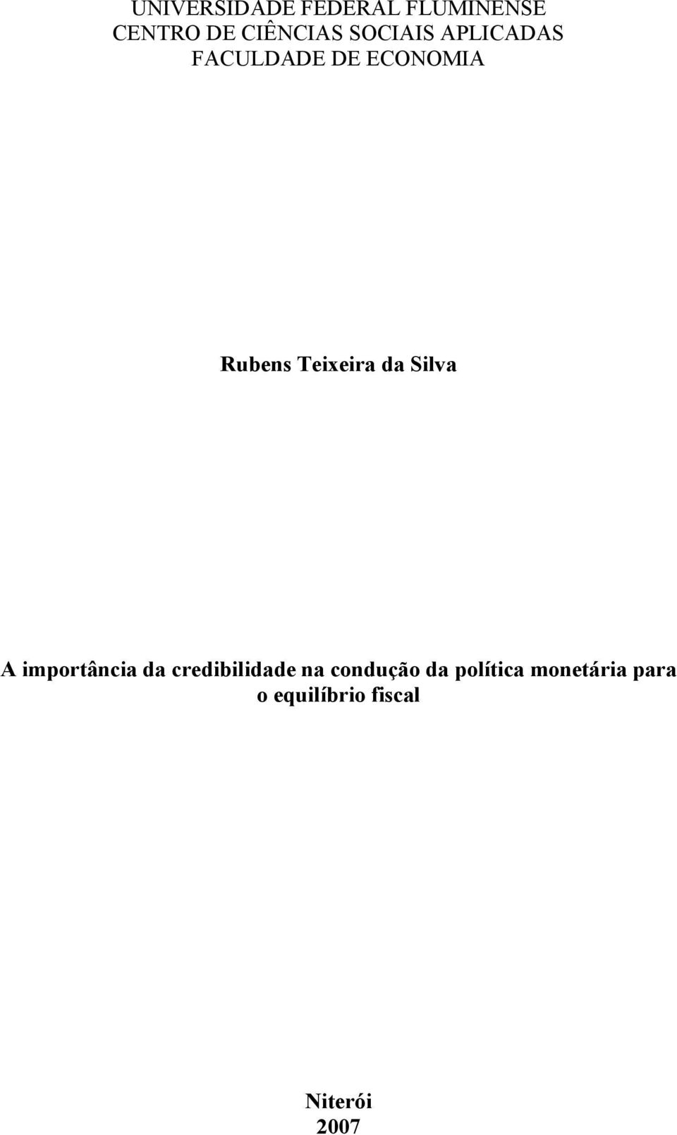 Teixeira da Silva A imporância da credibilidade na