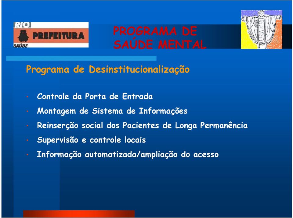 Informações Reinserção social dos Pacientes de Longa