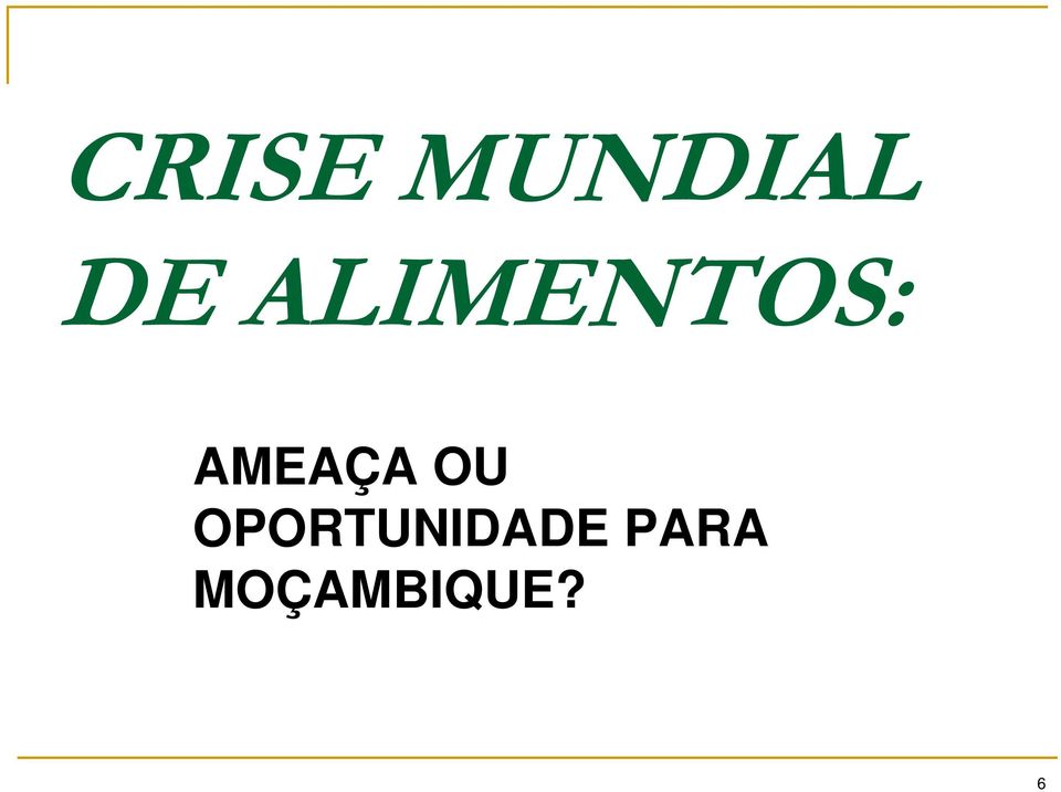 OU OPORTUNIDADE