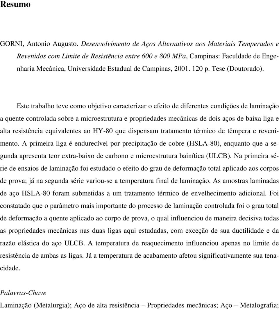 2001. 120 p. Tese (Doutorado).