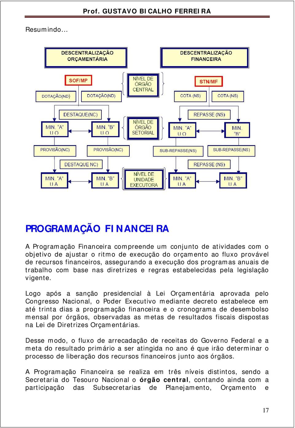 assegurando a execução dos programas anuais de trabalho com base nas diretrizes e regras estabelecidas pela legislação vigente.