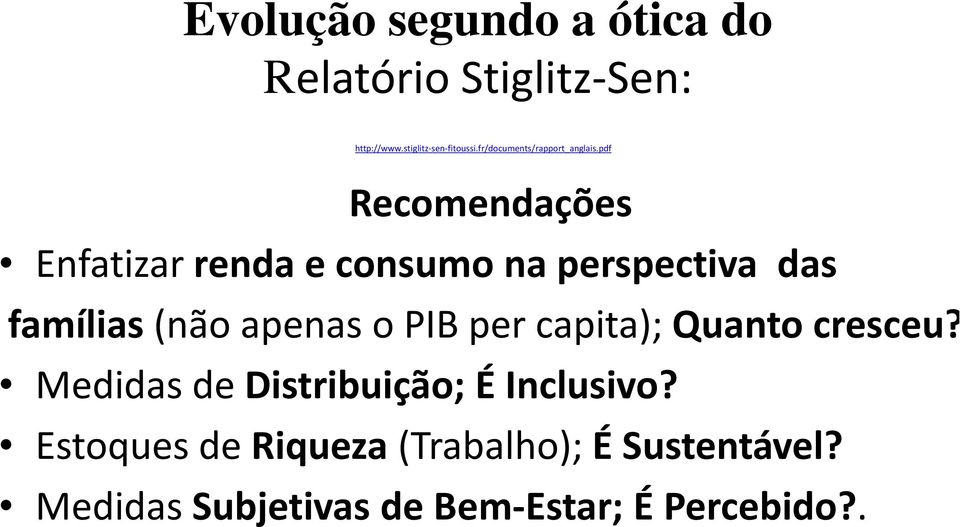 pdf Recomendações Enfatizarrenda e consumo na perspectiva das famílias(não apenas o PIB