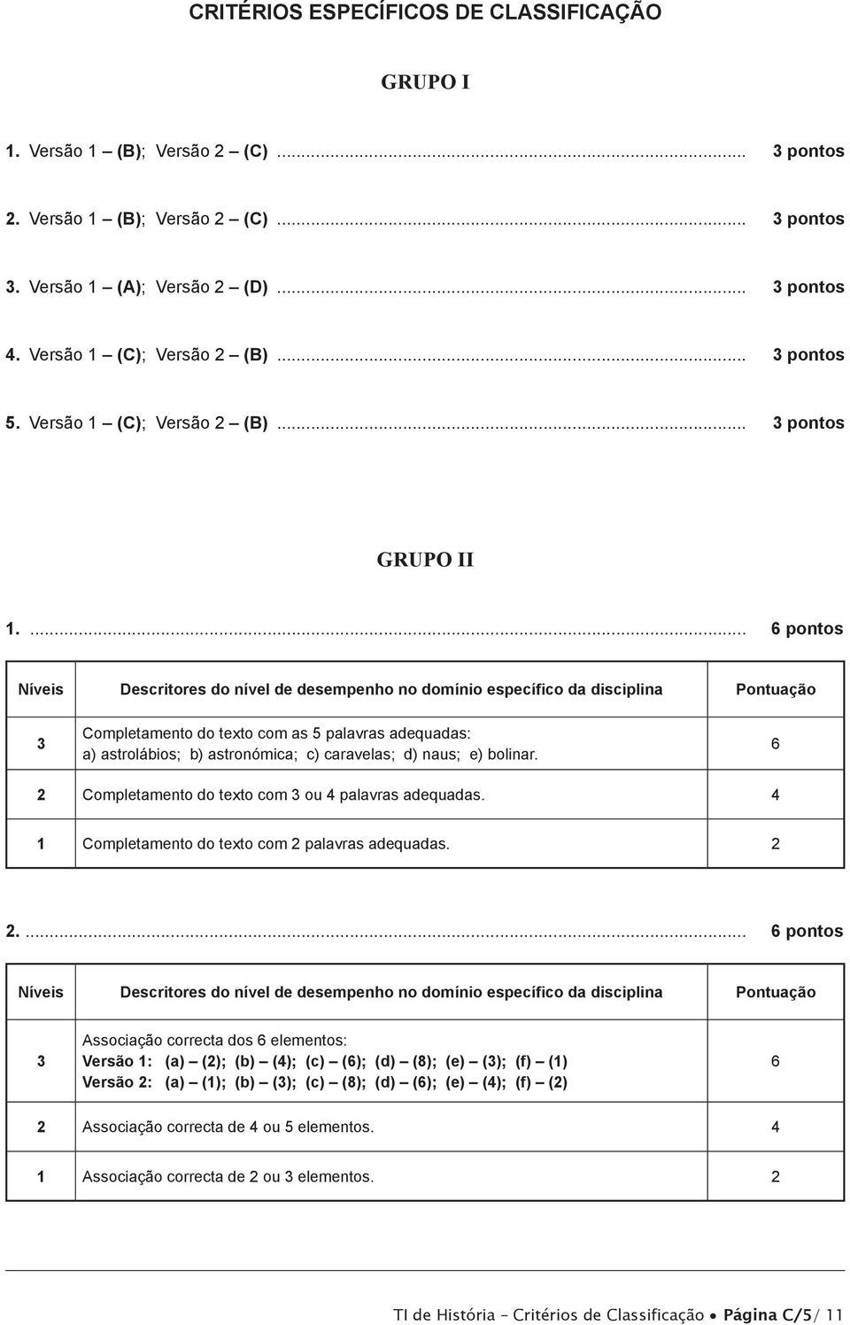 6 Completamento do texto com ou 4 palavras adequadas. 4 Completamento do texto com palavras adequadas.