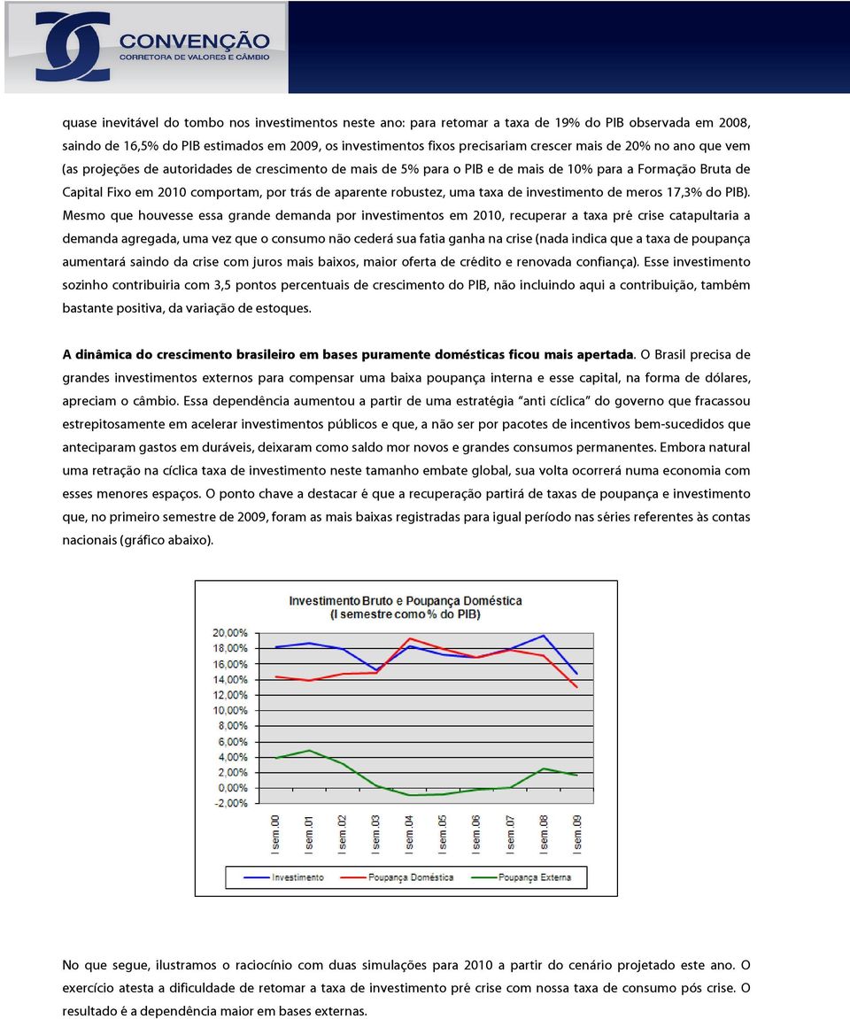 taxa de investimento de meros 17,3% do PIB).