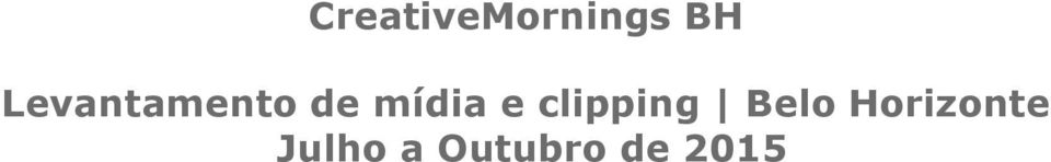 e clipping Belo