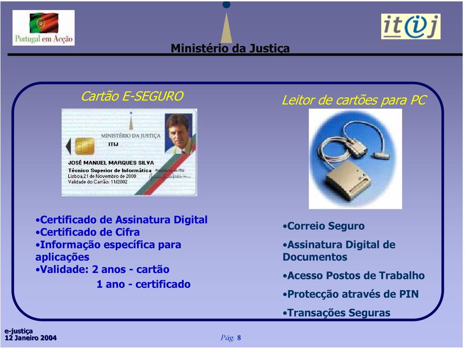 - cartão 1 ano - certificado Correio Seguro Assinatura Digital de Documentos