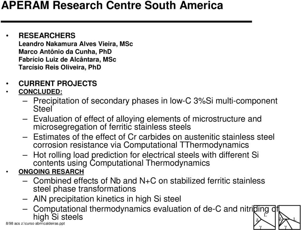 effect of Cr carbides on austenitic stainless steel corrosion resistance via Computational TThermodynamics Hot rolling load prediction for electrical steels with different Si contents using